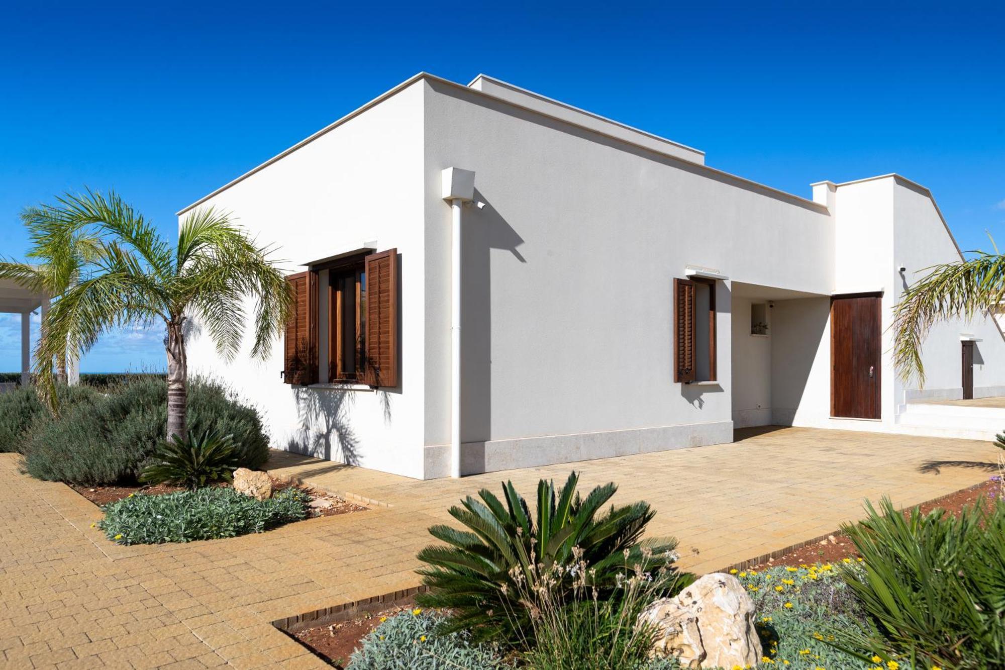 קאסטלמארה דל גולפו Villa Etesiae מראה חיצוני תמונה