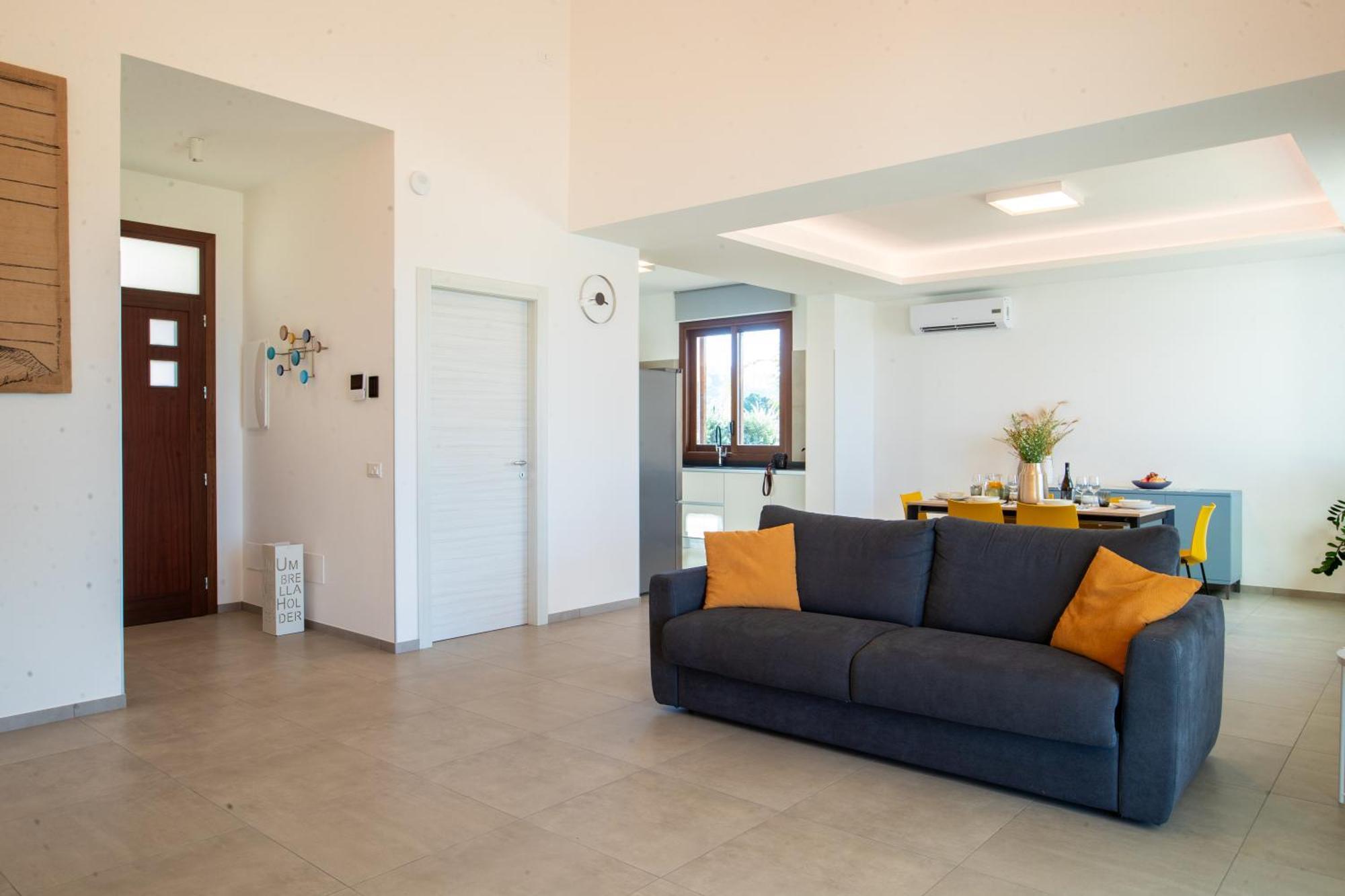 קאסטלמארה דל גולפו Villa Etesiae מראה חיצוני תמונה